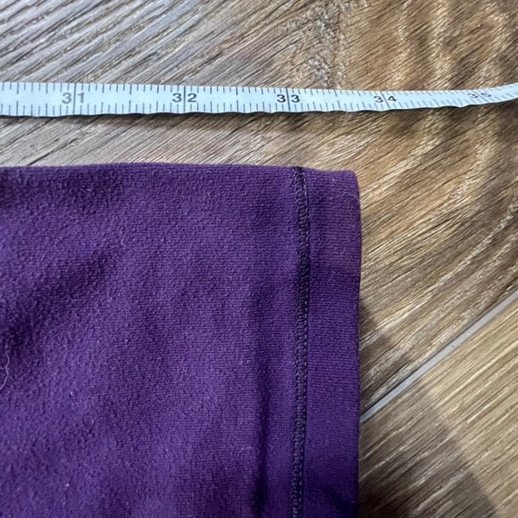 Lululemon Pure Practice Leggings Deep Zinfandel, Size 8, High Waist, Stretch - Picture 13 of 14